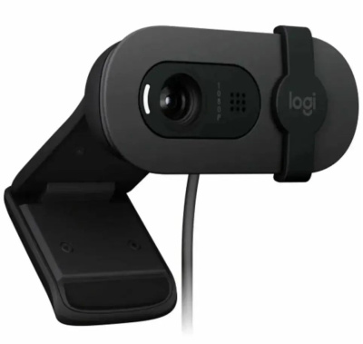 ������ Web Logitech Brio 105 ���������� 2Mpix (1920x1080) USB2.0 � ���������� ��� �������� (960-001590)