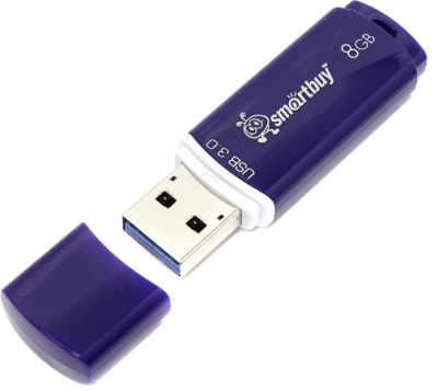���������� USB 3.0 8GB SmartBuy SB8GBCRW-Bl