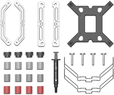 ����� ��� ���������� ID-COOLING FROZN A410 SE Black Socket AM4/AM5/115X/1200/1700, 120mm, 1800rpm, 24.8 ��, 180W, PWM 4-pin, Al (FROZN A410 SE)