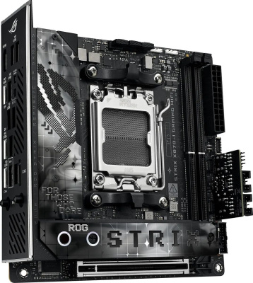 ����������� ����� ASUS ROG STRIX X870-I GAMING WIFI, SocketAM5, AMD X870, mini-ITX, Ret 90MB1IW0-M0EAY0