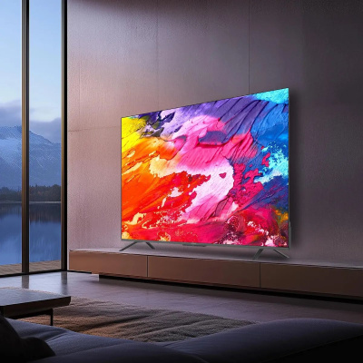 ��������� QLED Skyworth 60" 60Q66H Google TV Frameless ������/����������� 4K Ultra HD 60Hz Smart TV