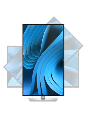 ������� Dell 27" P2725QE S/BK ( IPS; 16:9; 350cd/m2; 1500:1; 5ms; 3840x2160x100Hz; DP; HDMI; USB-C; USB-C(90W); 3xUSB; RJ45; Tilt; Swiv; HAS; Pivot;VESA) (��� EU ������)