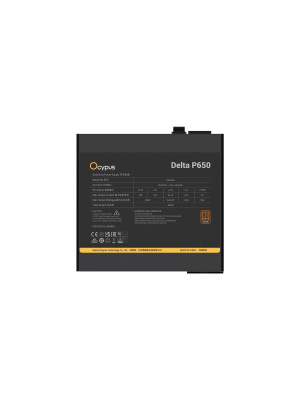 ���� ������� Ocypus Delta P650, 650W, APFC, 80+ Bronze, ATX 3.1, 120mm Fan (P650-BF)