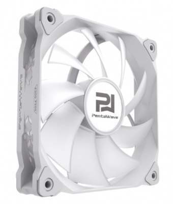 ���������� ��� ������� PentaWave PF-K12WA PWM / ARGB / 120mm 4 pin Magnetic FDB 500-1850rpm 83CFM 29.7dBA/ White
