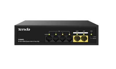 ���������� 6PORT 100M S106PC TENDA