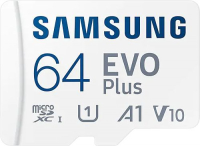   microSDXC 64Gb Class10 Samsung MB-MC64KA/RU EVO PLUS + adapter