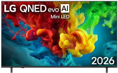 ��������� 65'' LG 65QNED83B6A.ARUG QNED, 4K Ultra HD, ����� ��, WebOS, ������ �����