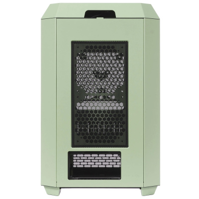 ������ Thermaltake The Tower 300 Matcha Green ��� �� mATX 11x120mm 5x140mm 2xUSB3.0 1xUSB3.1 audio bott PSU
