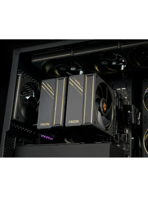 ����� ID-COOLING FROZN A620 GDL LGA1700/1200/115X/AM5/AM4 (TDP 260W, PWM, �����-�������, 6 ����.������ + ������ ����, DUAL FAN 120mm) RET