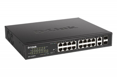 ���������� D-Link DES-1018MPV2 16x100Mb 16PoE �������������