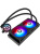 ������� ����������� ���������� Thermalright Aqua Elite 240 V6 (240mm, Black, ARGB/ Fans: 2x120mm, 70.84CFM, 29.8dBA, 2000RPM/ Pump height 53.5mm, 2800RPM, Rad thickness 27mm/ S: 1700, 1200, 1851, 115X, AM5, AM4)