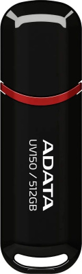 ���� ���� A-Data 512GB AUV150 AUV150-512G-RBK USB3.0 ������
