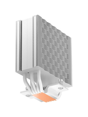 ����� PCCooler RZ500 WH (250W, 4-pin PWM, 155mm, Al/Cu, 5x6mm, 1x120mm, 86.73CFM, 32dBA, 2200RPM, S: 1851/1700/1200/115X, AM5/AM4, white