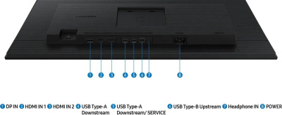 ������� Samsung Essential S4 27" IPS LED FHD, 5ms, 100Hz, ������, S27D400GAUXEN