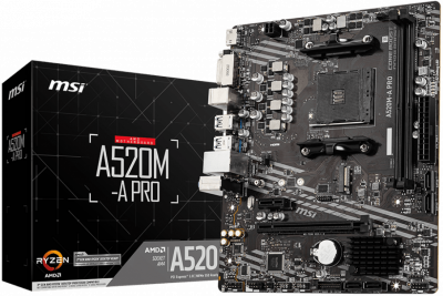 ����������� ����� MSI A520M-A PRO
