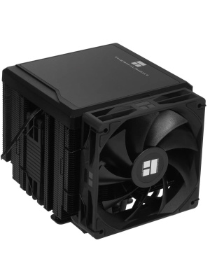 ����� ��� ���������� Thermalright Peerless Assassin 140 Digital Black (4-pin PWM, 165mm, Ni/Cu, 6x6mm, 1x120mm + 1x140mm, 82.CFM, 29.6dBA, 1850RPM, S: 1200, 1700, 1851, 115X, 2011, 2066, AM4, AM5, black)