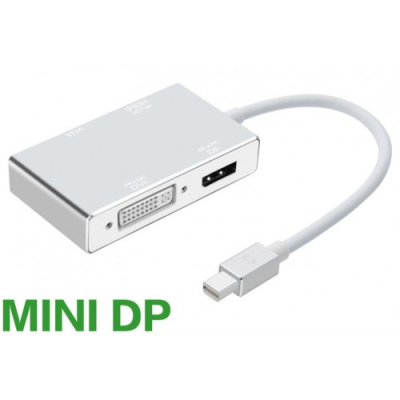 ������� ���������� 4-�-1 miniDP M �� DP/HDMI/DVI/VGA F KS-is KS-781
