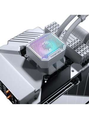 ������� �������� ���������� Phanteks Glacier One 360M25 G2 / White / 3x120mm M25 G2 PWM ARGB Fans / PH-G0360M25G2_DWT02