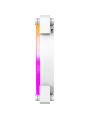 �������� ������������ (3 ��.) Montech RX120 PWM Reverse White / 120mm, 4pin PWM, 3pin ARGB, 800-1600RPM, 59.0CFM, 27.0dBA, Rifle bearing / RX120W3P