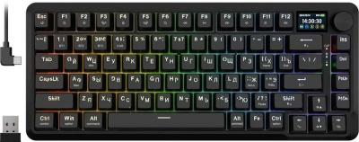 ���������� ������������ DEFENDER Redragon Flekact Pro black (USB/BT, 81 �������) (72535)