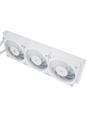 ��� Thermalright Frozen Vision 360 V2 (360mm, LED, White, ARGB/ Fans: 3x120mm, 69CFM, 27dBA, 2150RPM/ Pump height 60mm, 23dBA, 3000RPM, Rad thickness 27mm/ S: 1700, 1200, 1851, 115X, 2011, 2066, AM5, AM4)