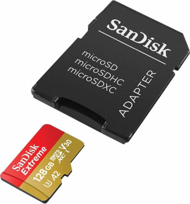   128Gb MicroSD SanDisk Extreme Class 10 +  (SDSQXA1-128G-GN6MA)