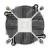 Exegate EX292655RUS ����� ExeGate ETA-20.PWM.V1700 (Al, LGA1700/1150/1151/1155/1156/1200/1366, TDP 90W, Fan 95mm, PWM 900-2400RPM, Hydro bearing, 4pin, 11-24db, 345�, � �����������, �� ������, Color B