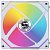  Lian Li UNI FAN SL-INF 140 White 140x140x25 (PWM, ARGB, 200-1600 /, 28dBa) / UF-SLIN140-1W