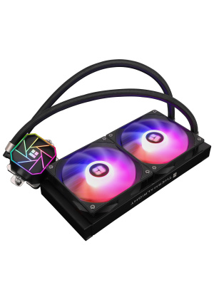������� �������� ���������� Thermalright Aqua Elite 240 Black ARGB V3 / 2x120mm ARGB PWM Fans / TRAE240ABV3