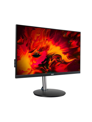 ������� Acer XF273P6bipr 27'', ZeroFrame, Black, IPS, 1920x1080, 1ms, 250cd, 144Hz, HDMI(1.4), DP(1.2), FreeSync, h. adj 150, Vesa:100x100