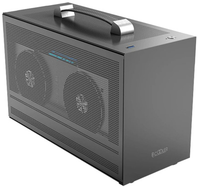 ������ �� PCCooler I100 PRO MESH GY ��� ��, Micro-Tower, �����
