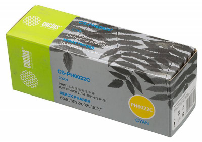 ����� �������� Cactus CS-PH6022C 106R02760 ������� ��� Xerox Phaser 6020/6022/WC6025/6027 (1000���.)