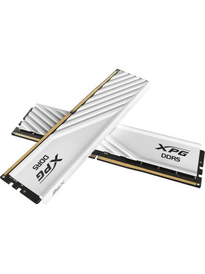 ����������� ������ ADATA LANCER BLADE DDR5 DIMM 64GB 5600MHz 2*32GB 46-45-45 1.1V WHITE DUAL TRAY