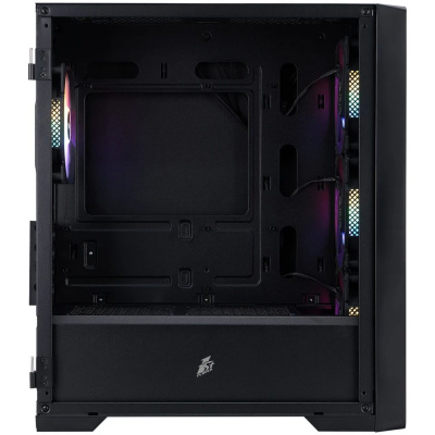 ������ 1STPLAYER TRILOBITE T4 MESH FRGB Black / mATX / 4x120mm FRGB fans / T4-BK-4F1