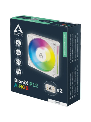 ���������� ��������� ARCTIC BioniX P12 A-RGB (White) - retail (ACFAN00336A)