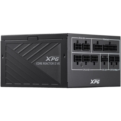 ���� ������� XPG CORE REACTOR II VE 850 (ATX 3.1, 850W,  Full Modular, PWM 120mm FDB fan, Active PFC, DC to DC, Half-Bridge & LLC converter, 80+ GOLD) RET