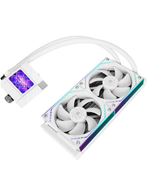 ��� Thermalright Core Matrix 240 Vision (240mm, LED, White, ARGB/ Fans: 2x120mm, 68.9CFM, 28.2dBA, 2000RPM/ Pump height 64.4mm, Rad thickness 27mm/ S: 1700, 1200, 1851, 115X, AM5, AM4)