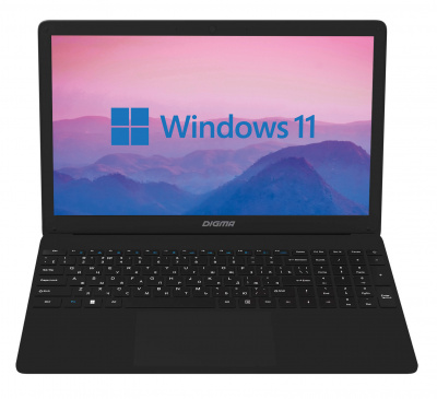  Digma EVE 15 P417, 15.6" (1920x1080) IPS/Intel Celeron N4000/8 DDR4/256 SSD/UHD Graphics/Windows 11 Home,  [NCN158CXW01]