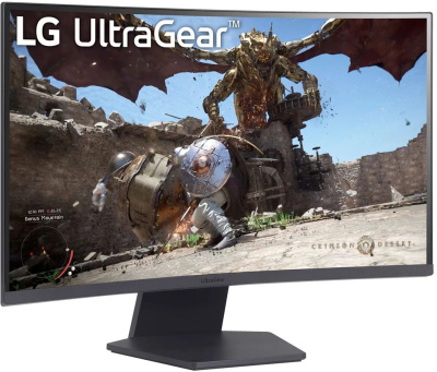 ������� LG 27" 27GS60QC-B UltraGear VA 2560x1440 180Hz 1ms, ������