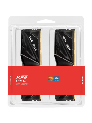 ����������� ������ ADATA ARMAX DDR5 DIMM 32GB 5600MHz 2*16GB 46-45-45 1.1V BLACK DUAL COLOR BOX