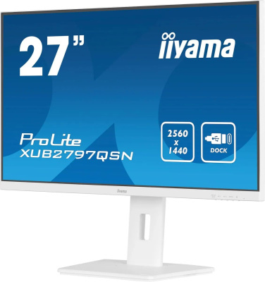������� Iiyama 27" ProLite XUB2797QSN-W2 2560x1440 100Hz IPS LED �����