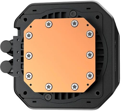 ������� �������� ���������� DeepCool LM420, LCD, 4-pin, ARGB, 140��, ������, retail (R-LM420-BKDMMC-1)