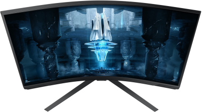 ������� Samsung 32" Odyssey Neo G8 S32BG852NI 3840x2160 VA QLED 240�� 1ms FreeSync Premium Pro HDMI DisplayPort