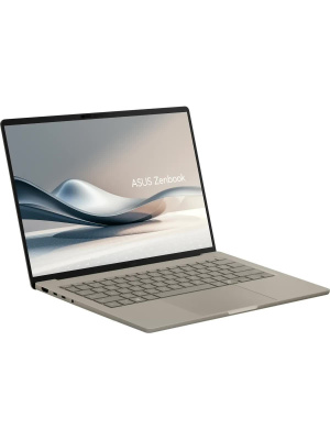������� ASUS Zenbook 14 UX3407QA-QD197W, 14" (1920x1200) OLED/Qualcomm Snapdragon X X1-26-100/16 �� DDR5/512 �� SSD/Qualcomm Adreno/Windows 11 Home, ������� (90NB1501-M00850)