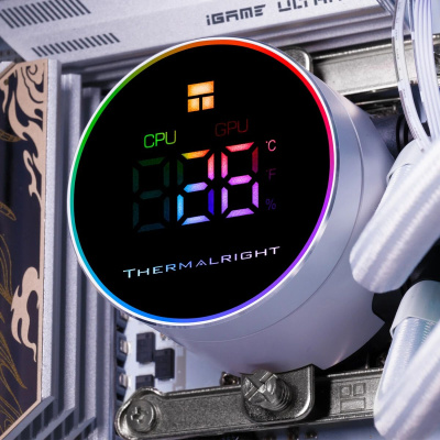 ������� ����������� ���������� Thermalright Frozen Magic 360 Digital ARGB White V2