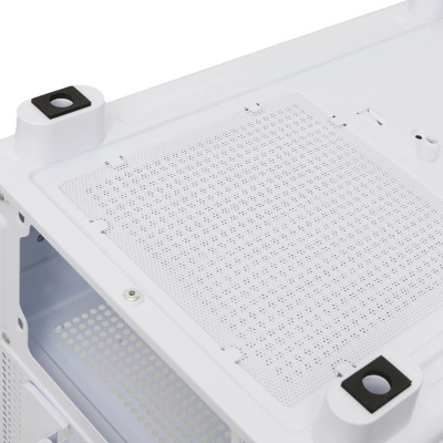 ������ �� ��� ����� ������� HSPD M310, Mesh Mini-tower, White, M310-TGWH-ARGB