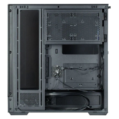 ������ Zalman MidiTower P40 Plus Prism Black (4xCombo (3.5'' or 2.5"), USB TYPE-C, 2xUSB3.0, SIDE 3x120mm ARGB, REAR 1x120mm ARGB) (Zalman P40 Plus P