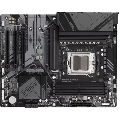 ����������� ����� GIGABYTE B650 EAGLE AX, SocketAM5, AMD B650, ATX, Ret