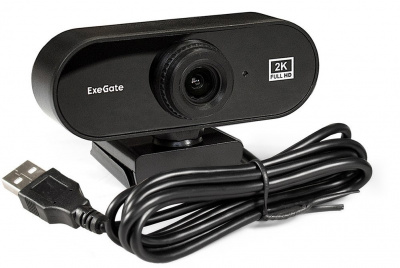 ���-������ Exegate Stream C940 2K T-Tripod (2080x1080, USB 2.0, ����������� ������, ���������� ��������, ������)