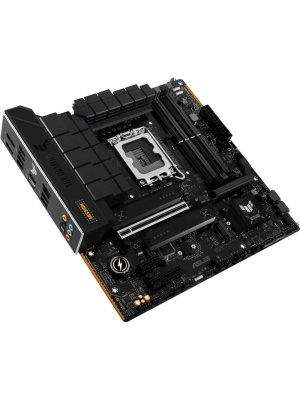����������� ����� ASUS TUF GAMING B760M-PLUS II, LGA1700, B760, 4*DDR5, 4*SATA, 3*M.2, 3*USB 3.2, 4*USB 2.0, Type-C, 1*PCIx16, 1*PCIx4, 1*PCIx1, DP+HDMI, mATX; 90MB1HD0-M0EAY0